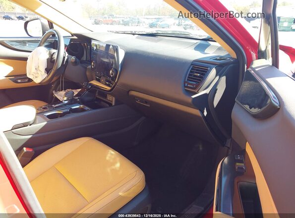 JTJGGCEZ2N2005387 2022 LEXUS NX 350 Красный Вид салона спереди