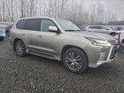 2019 Lexus Lx 570 Серебряный vin: JTJHY7AX2K4288967