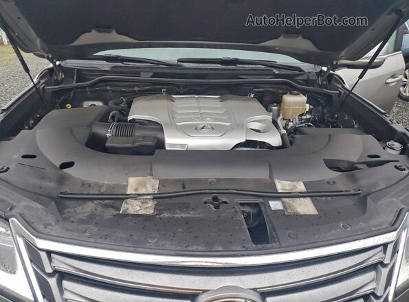 JTJHY7AX2K4288967 2019 LEXUS LX Серебряный Вид подкапотного пространства