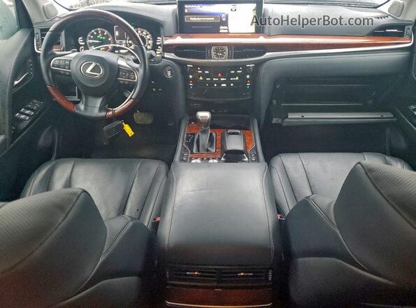 JTJHY7AX2K4288967 2019 LEXUS LX Серебряный Вид панели приборов