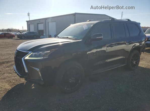 JTJHY7AX3H4250320 2017 LEXUS LX Черный Передняя левая четверть