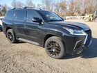 2017 Lexus Lx 570 Черный vin: JTJHY7AX3H4250320