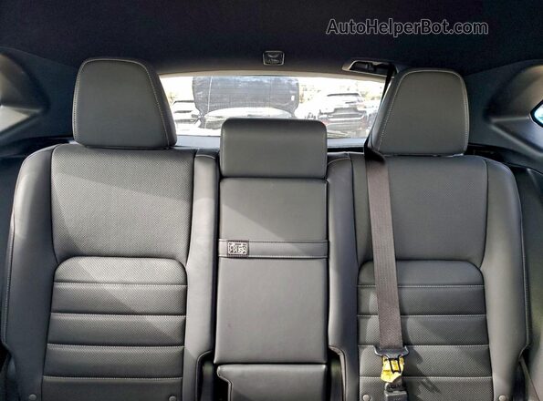 JTJSARBZ3M2197498 2021 LEXUS NX White Widok tylnych siedzeń