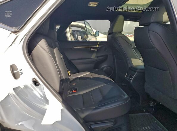 JTJSARBZ3M2197498 2021 LEXUS NX White Widok wnętrza z tyłu