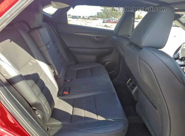 JTJSARBZ6L5012566 2020 LEXUS NX Burgundy Rear interior view