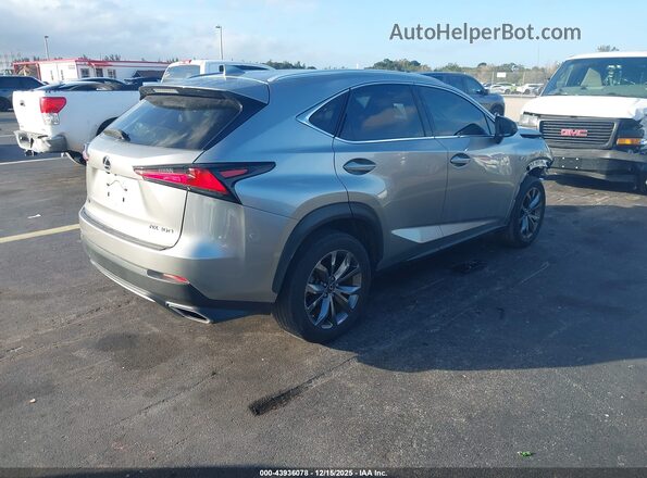 JTJSARBZ7M2193373 2021 LEXUS NX 300 Gray Rear right