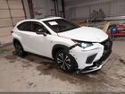 2021 Lexus Nx 300 F Sport White vin: JTJSARDZ9M5019879