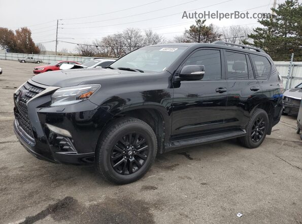 JTJSM7BX7P5339932 2023 LEXUS GX Black Vista tres cuartos delantera izquierda
