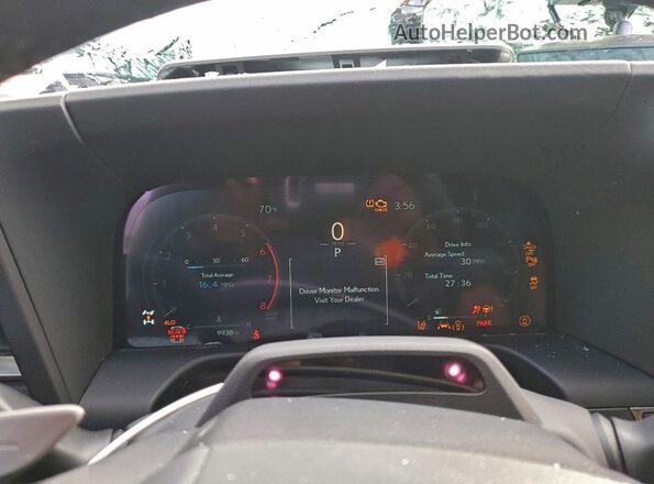 JTJTBCDX7R5027080 2024 LEXUS GX Серебряный Вид щитка приборов
