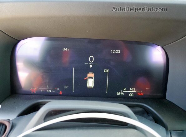 JTJTBCDX8S5047389 2025 LEXUS GX Black Widok zestawu wskaźników