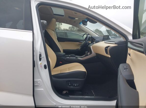 JTJYARBZ1J2090620 2018 LEXUS NX 300 Белый Вид салона спереди