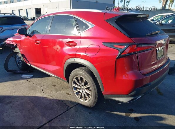 JTJYARBZ1K2154673 2019 LEXUS NX 300 Красный Задняя левая четверть