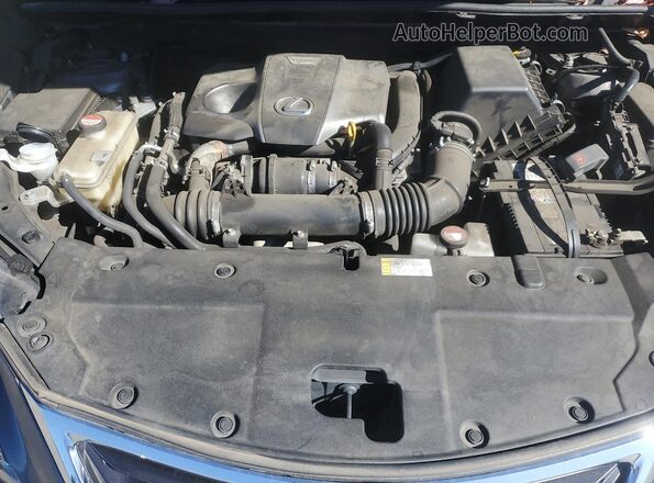 JTJYARBZ2G2026207 2016 LEXUS NX Серый Вид задней части салона