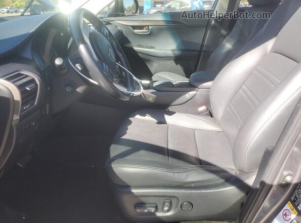 JTJYARBZ2G2026207 2016 LEXUS NX Серый Вид салона спереди