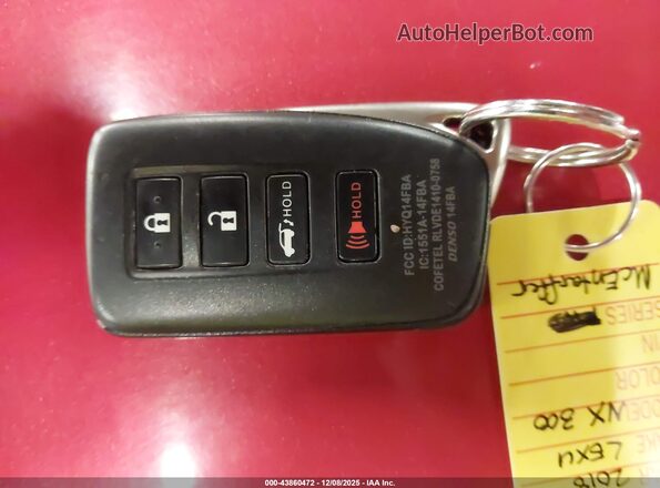 JTJYARBZ2J2096054 2018 LEXUS NX 300 Белый Вид панели приборов