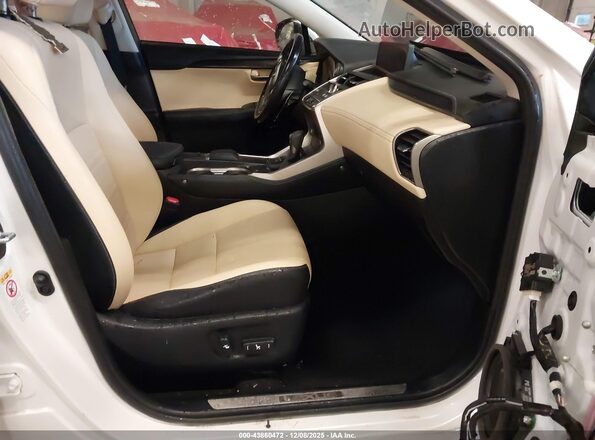 JTJYARBZ2J2096054 2018 LEXUS NX 300 Белый Вид салона спереди