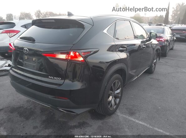 JTJYARBZ2K2132018 2019 LEXUS NX 300 Black Trasero derecho
