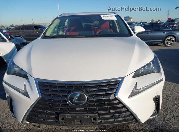 JTJYARBZ2K2145111 2019 LEXUS NX 300 White Widok wnętrza z tyłu