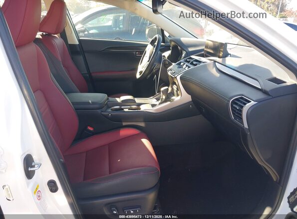 JTJYARBZ2K2145111 2019 LEXUS NX 300 White Widok wnętrza z przodu