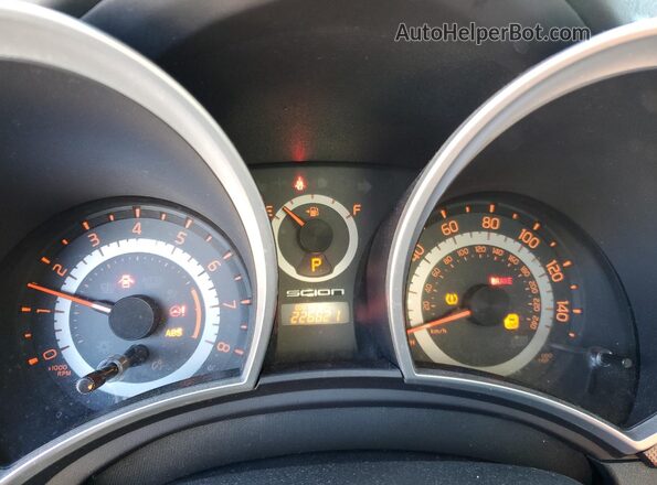 JTKJF5C74GJ019575 2016 TOYOTA SCION Красный Вид щитка приборов