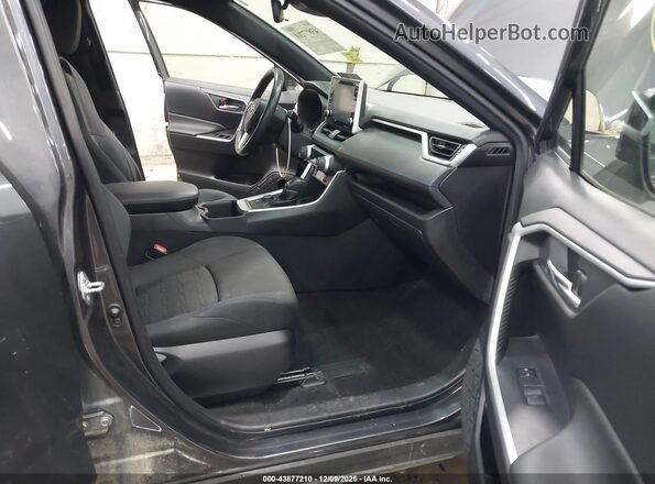 JTM16RFV2NJ015675 2022 TOYOTA RAV4 HYBRID Gray Вид салону спереду