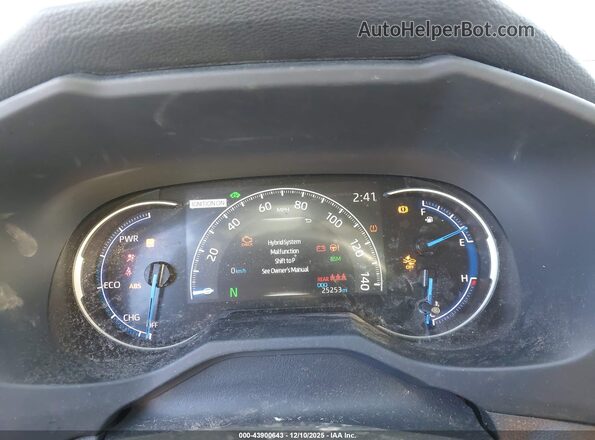JTM16RFV2RD137232 2024 TOYOTA RAV4 HYBRID Gray Widok tylnych siedzeń