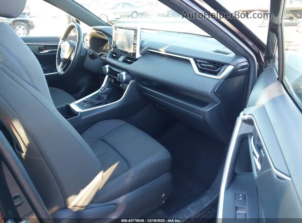 JTM16RFV5ND521452 2022 TOYOTA RAV4 HYBRID Черный Вид салона спереди