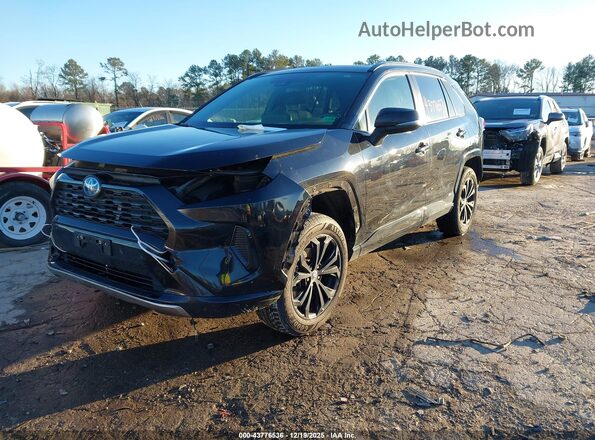 JTM16RFV5ND521452 2022 TOYOTA RAV4 HYBRID Черный Передняя левая четверть
