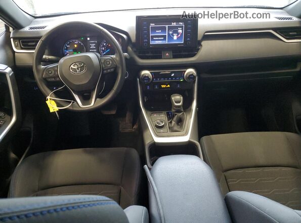 JTM16RFV7ND519122 2022 TOYOTA RAV4 Белый Вид панели приборов