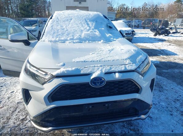 JTMAB3FV1ND100918 2022 TOYOTA RAV4 PRIME White ხელსაწყოთა პანელის ხედი