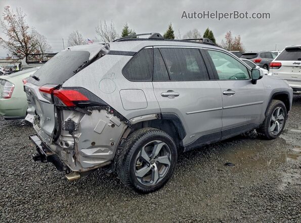 JTMAB3FV4MD046352 2021 TOYOTA RAV4 Серебряный Задняя правая четверть