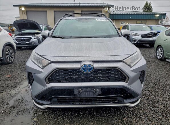 JTMAB3FV4MD046352 2021 TOYOTA RAV4 Серебряный Вид спереди