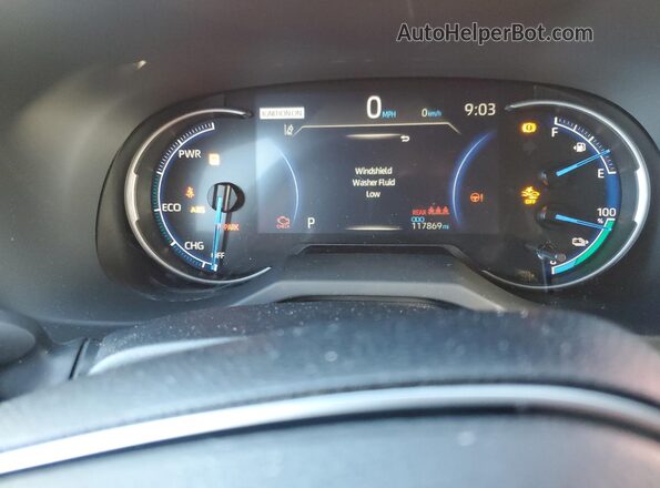 JTMAB3FV5MD027048 2021 TOYOTA RAV4 Красный Вид щитка приборов