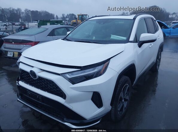 JTMAB3FV7SD252438 2025 TOYOTA RAV4 PLUG-IN HYBRID White Vista tres cuartos delantera izquierda