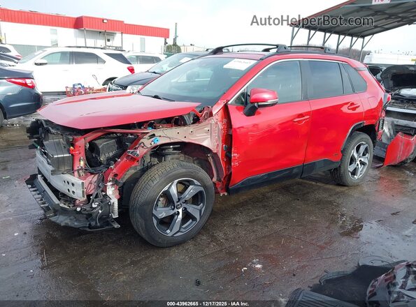 JTMAB3FV8MD073862 2021 TOYOTA RAV4 PRIME Red Przód lewy