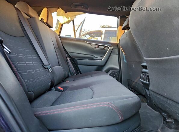 JTMAB3FV9MD000340 2021 TOYOTA RAV4 Black უკანა სავარძლების ხედი