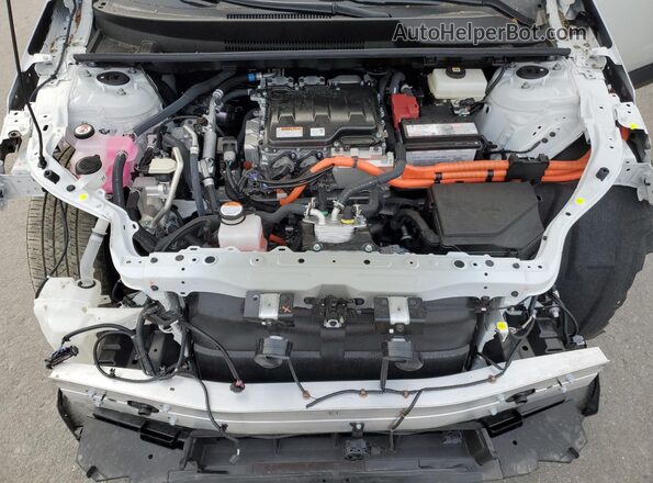 JTMABABA0SA095022 2025 SUBARU SOLTERRA White Engine compartment view