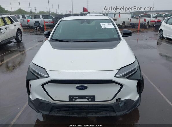 JTMABABA1PA025195 2023 SUBARU SOLTERRA Белый Вид щитка приборов