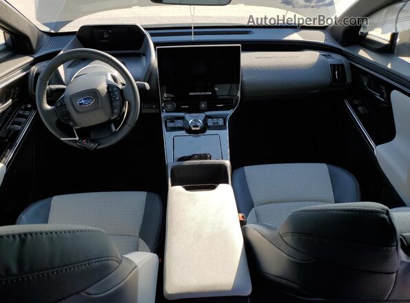 JTMABABA1PA030218 2023 SUBARU SOLTERRA Gray წინა პანელის ხედი