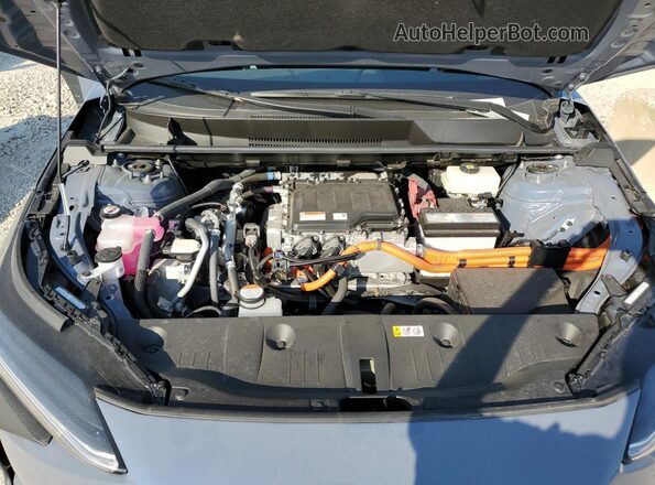 JTMABABA1PA030218 2023 SUBARU SOLTERRA Gray ძრავის განყოფილების ხედი