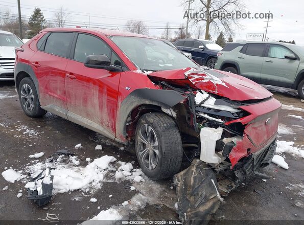 JTMABABA4PA018189 2023 SUBARU SOLTERRA Красный Передняя правая четверть