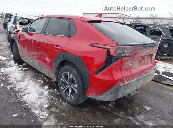 JTMABABA4PA018189 2023 SUBARU SOLTERRA Красный Задняя левая четверть
