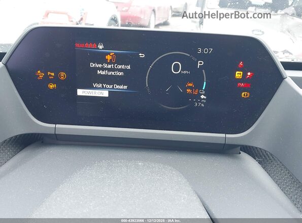 JTMABABA4PA018189 2023 SUBARU SOLTERRA Красный Вид задних сидений