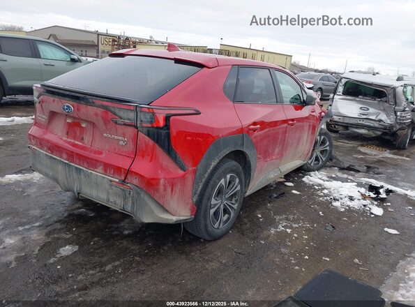 JTMABABA4PA018189 2023 SUBARU SOLTERRA Красный Задняя правая четверть