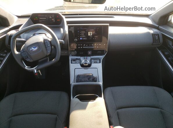 JTMABABA6SA094845 2025 SUBARU SOLTERRA White Widok deski rozdzielczej