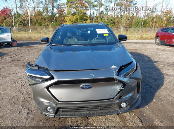 JTMABABA6SA095106 2025 SUBARU SOLTERRA Gray Widok zestawu wskaźników