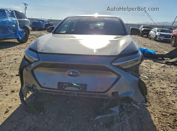 JTMABABA8PA027591 2023 SUBARU SOLTERRA Gray Вид спереду