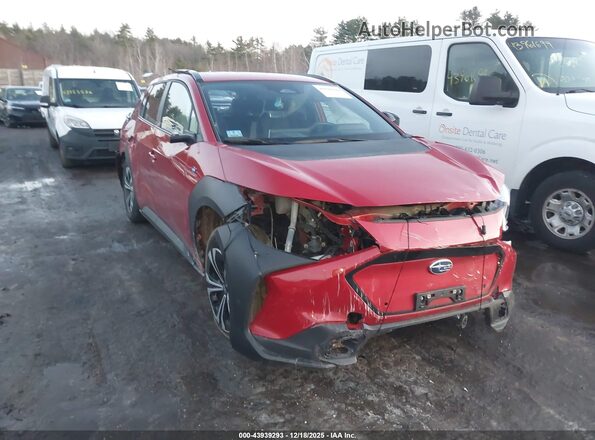 JTMABABA8RA060514 2024 SUBARU SOLTERRA Red Delantero derecho