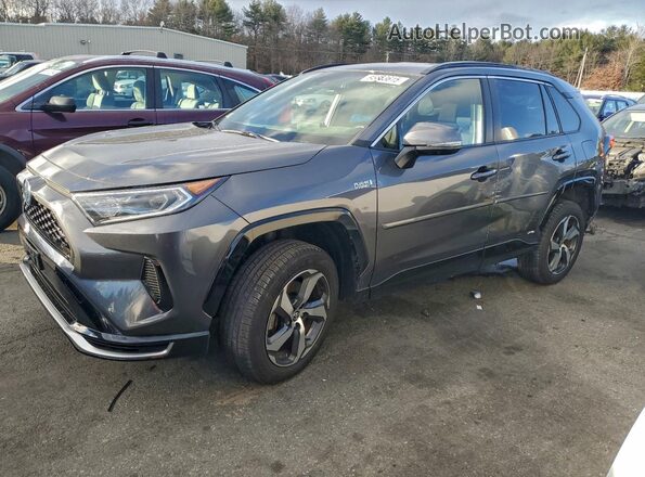 JTMCB3FV1MD052182 2021 TOYOTA RAV4 Gray Front left