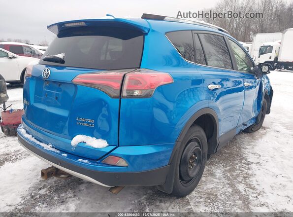 JTMDJREVXGD018516 2016 TOYOTA LIMITED Синий Задняя правая четверть